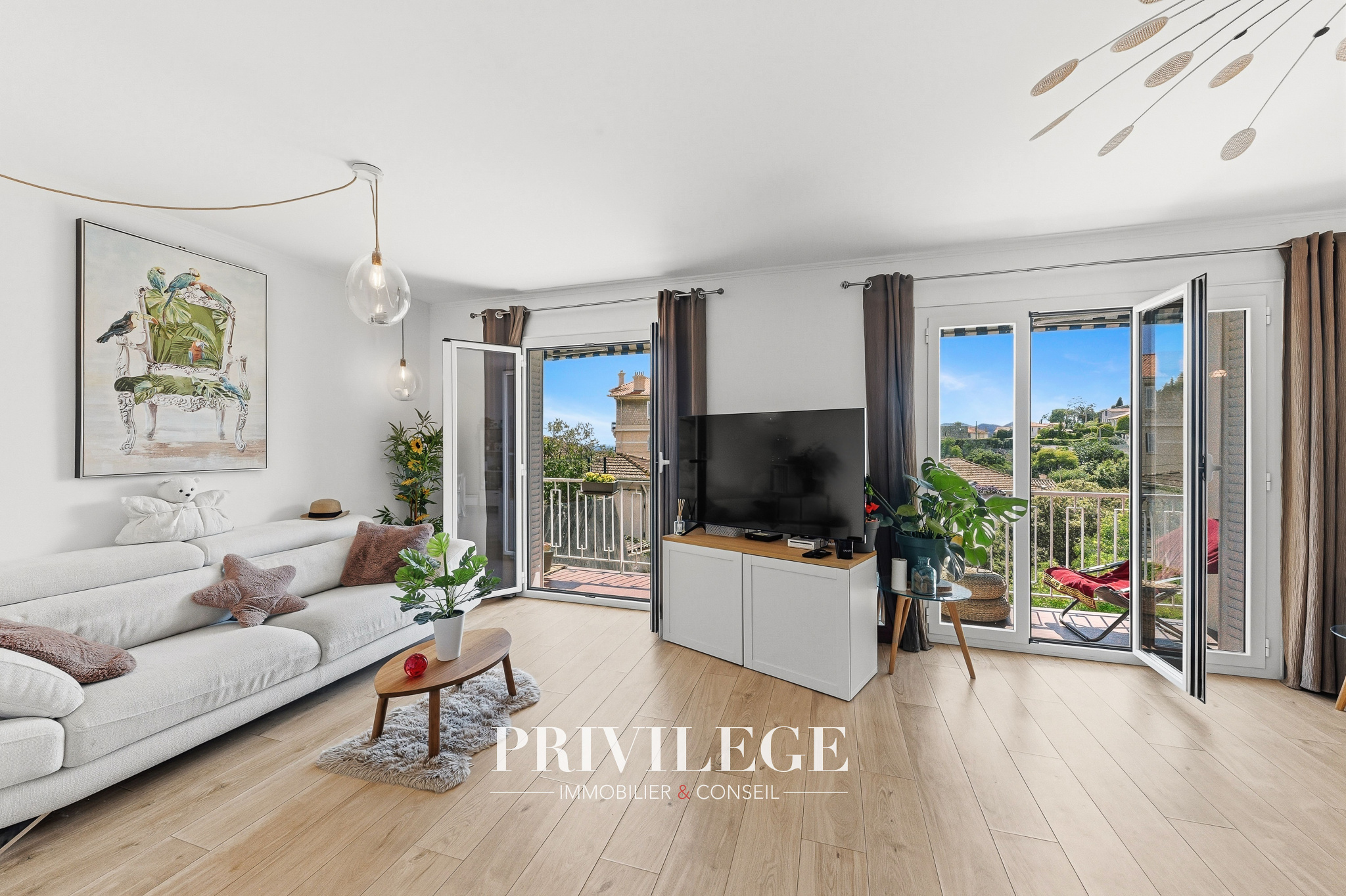 Cannes   Appartement 3 pièces avec terrasse, vue mer et garage